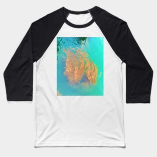 Kelp Floating in the Pacific Ocean Baseball T-Shirt